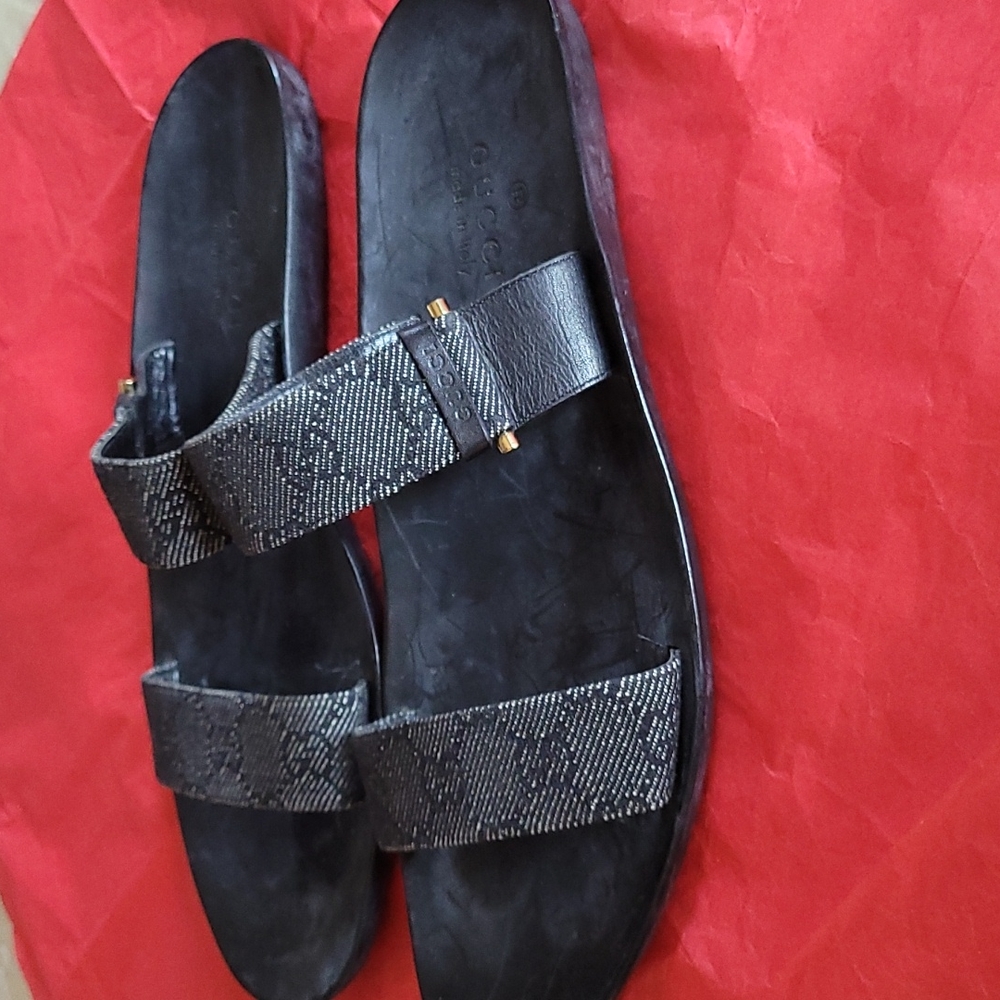 Gucci Two Strap Slides
